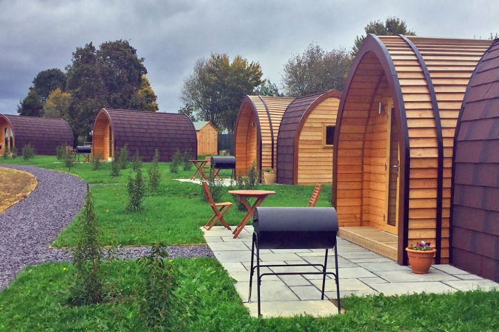 Glamping holidays in Cheshire, Northern England - Bradley Hall Rural Escapes