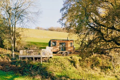 Glamping holidays in Devon, South West England - Stargazing Cabins at Royal Oak Farm