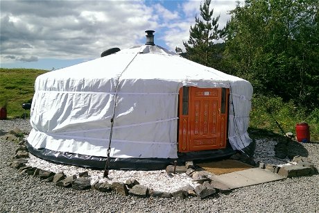 Glamping holidays in Dumfries & Galloway, Southern Scotland - Galloway Activity Centre Yurts