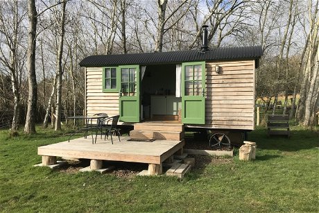 Glamping holidays in East Sussex, South East England - Hut at the Barn