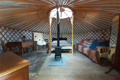 Glamping holidays in Gloucestershire, South West England - Oakdean Cottage Yurt