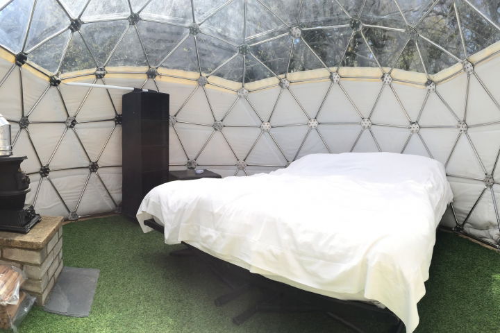 Glamping holidays in Gloucestershire, South West England - The Dome Garden
