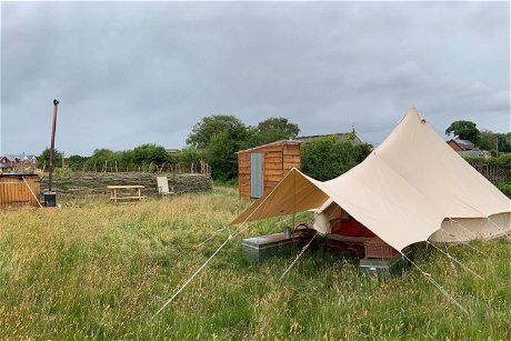 Glamping holidays in Hampshire, South East England - Lightfoot's Farm