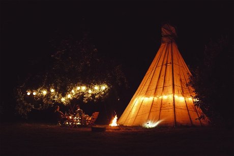 Glamping holidays in Herefordshire, Central England - White House on Wye Glamping