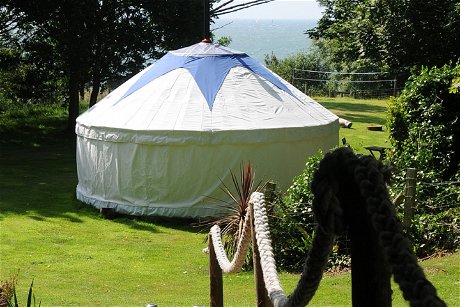 Glamping holidays in Isle of Wight, South East England - Bank End Farm