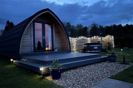 Glamping holidays near the Lake District, Cumbria, Northern England - Low Moor Head