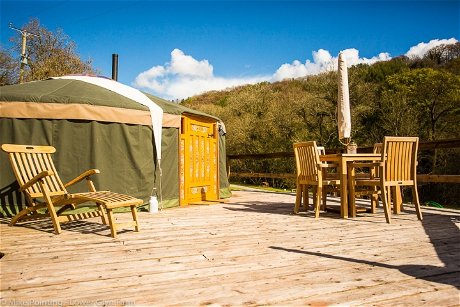 Glamping holidays in Monmouthshire, South Wales - Hidden Valley Yurts