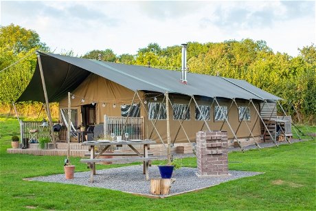 Glamping holidays in Monmouthshire, South Wales - Seven Hills Hideaway
