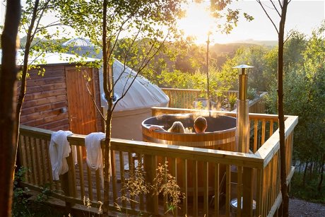 Glamping holidays in North Yorkshire, Northern England - Yurtshire Fountains