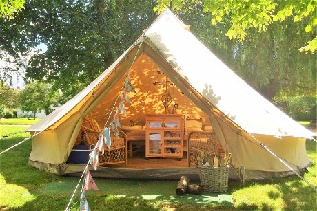 Glamping holidays in Oxfordshire, South East England - Oxford Riverside Glamping
