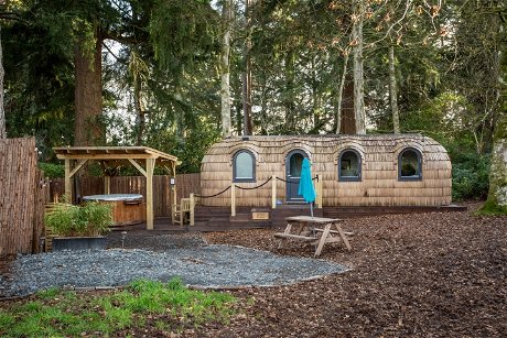 Glamping holidays in Perthshire, Northern Scotland - Culdees Castle Estate