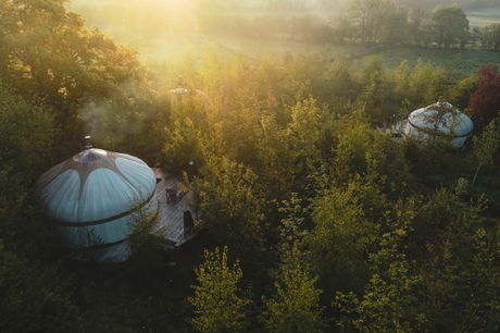 Glamping holidays in Powys, Mid Wales - The Secret Yurts