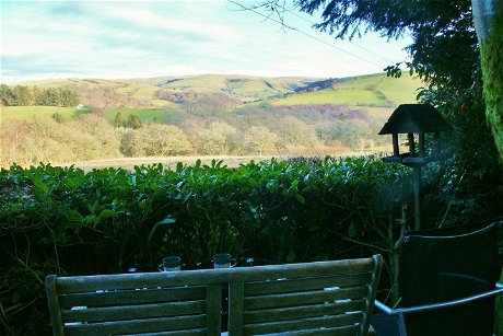 Glamping holidays in Powys, Mid Wales - Woodland Waterfalls