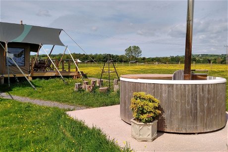 Glamping holidays in Somerset, South West England - Middle Stone Farm