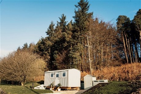 Glamping holidays in Yorkshire, Northern England - The Little Yorkshire Shepherds Hut