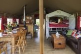 Glamping holidays in Hampshire, South East England - Brocklands Farm Glamping