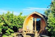 Glamping holidays in Kent, South East England - Barfield Farm Orchard Pods