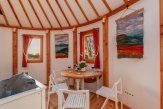 Glamping holidays in the Lake District, Cumbria, Northern England - Kelker Well Roundhouse