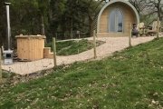 Glamping holidays in Powys, Mid Wales - Rainbow Pods